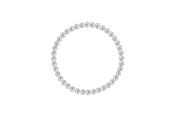 Dot Bracelet 5mm Silver